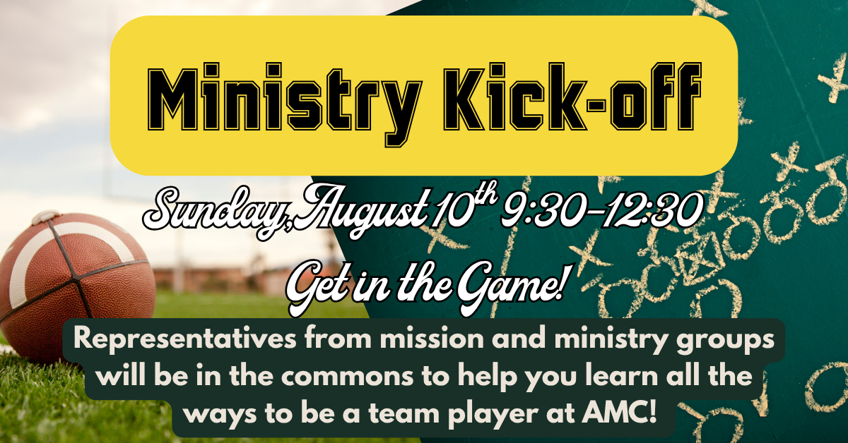 Ministry Kick -off