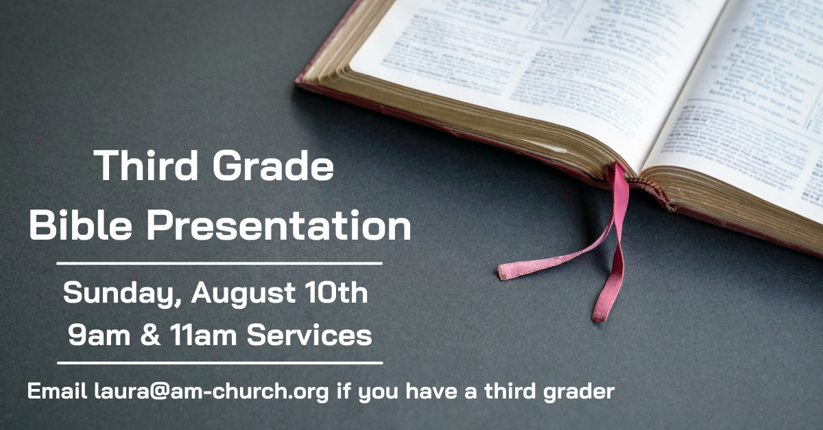Third Grade Bibles